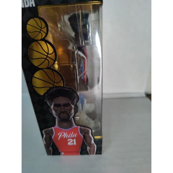 FUNKO GOLD Joel Embiid Premium Vinyl Figure 5" Joel Embiid, 2022 - Picture 7 of 9